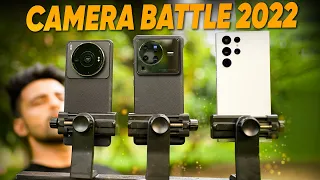 Xiaomi 12s Ultra vs Samsung S22 ultra vs vivo X80 pro - Best Camera Android Flagship Phone 2022 !!