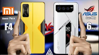 ROG Phone 6 Pro | Xiaomi Poco F4 GT | Asus | Xiaomi | Poco | 5G | VS | Comparison