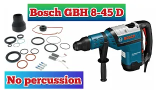 Restoration Bosch Rotary Hammer GBH 8-45 D no percussion