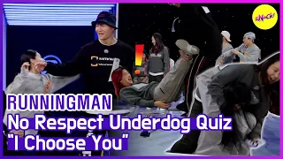 [HOT CLIPS] [RUNNINGMAN] The person that I think is an underdog is... (ENG SUB)