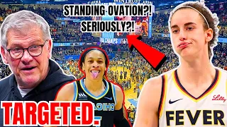 Geno Auriemma: Caitlin Clark is a TARGET! Sports Fans CRUSH Chicago for Chennedy Carter OVATION!