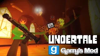 Undertale в игре Garrys Mod (Моды Андертейл для Гаррис мод) / Способности Санс и Чара