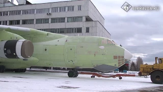 Новенький Ил-76МД-90А ульяновского производства отправился на летные испытания