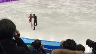 Tessa Virtue & Scott Moir 2018 Pyeongchang Olympics Team event Free skating Ice dance