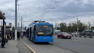 ПОДБОРКА ТУЛЬСКОГО ТРОЛЛЕЙБУСА «ЛиАЗ-5280» «Троллза мегаполис» | SELECTION OF TULA TROLLEYBUS