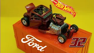 Hotwheels Ford Coupe 32 Hot Rod. Custom 32 Ford coupe. The Black Widow.