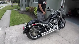 Harley Davidson Fatboy  upgrades since Jan 2021 video