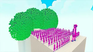 100x MOMMYS LONG LEGS + 1x GIANT vs EVERY GODS - Totally Accurate Battle Simulator TABS