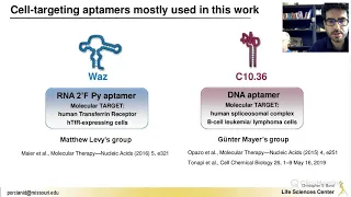 Targeted delivery using aptamers