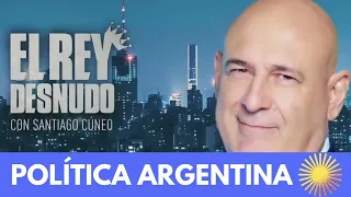 Este lunes llega Santiago Cuneo a A24 en su nuevo programa llamado “El rey desnudo”