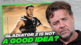 Asking Russell Crowe About Gladiator 2 Is Not A Good Idea!