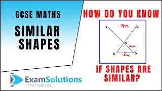 Similar shapes | ExamSolutions