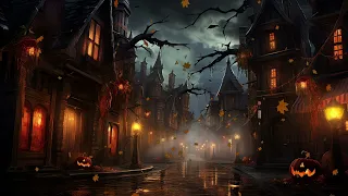Spooky Hallows Eve With Relaxing Halloween Music 🎃🔊￼
