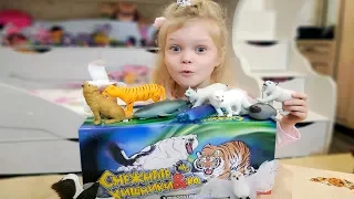 Игрушки для детей Снежные хищники & Ко МАКСИ - НОВИНКА 2019 от Деагостини