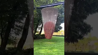 Massive wind chime by artist Etienne Krähenbühl