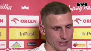 Jakub Piotrowski wywiad po meczu Polska - Czechy