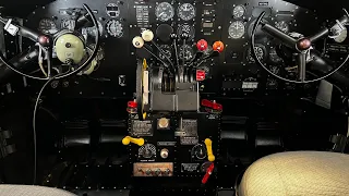 Douglas DC-3 That Started Off As A C-47 Skytrain Cockpit Tour