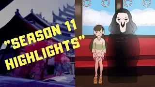 OVERWATCH | SEASON 11 HIGHLIGHTS | REAPER/D.VA