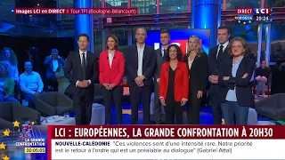 Suivez La Grande Confrontation entre les huit principales têtes de liste aux élections européenne...