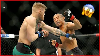 Conor Mcgregor vs Jose Aldo in Slowmotion