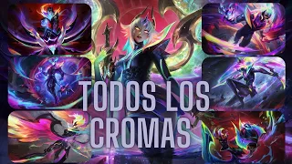 CROMAS DE Nocturne, Varus, Brand, Malzahar, Akali y Kayle Empíreos