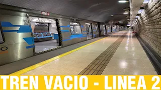 Metro De Santiago | Inyección Tren Vacio Linea 2 - NS-04 N2093