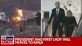 Maui Fire: President Biden and First Lady to travel to Hawaii in wake of disaster | LiveNOW from FOX