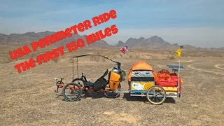 #1 - USA Perimeter Ride - The First 150 Miles