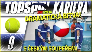 Dramatická Bitva s Českým Soupeřem #9 | Topspin 2K25 CZ Let's Play Kariéra