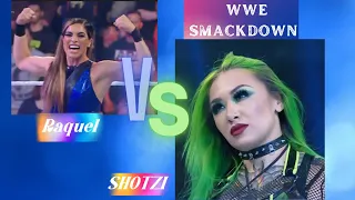 WWE Smackdown Raquel Rodriguez vs Shotzi and her new SPARK to fight for the Championship!