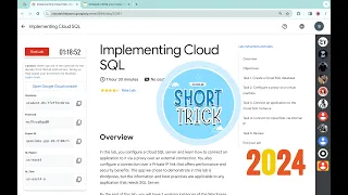 [2024] Implementing Cloud SQL || #qwiklabs || #coursera  ||  [With Explanation🗣️]