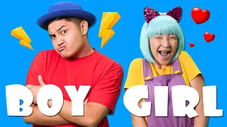 Boy and Girl Song | Tigi Boo Kids Songs