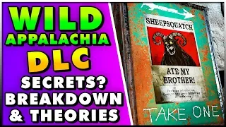 Fallout 76 - WILD APPALACHIA DLC UPDATE Trailer Breakdown, Possible Secrets & Speculations?