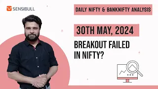 Nifty and Bank Nifty Analysis for tomorrow 30 May