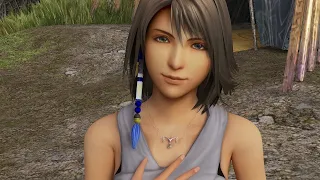 Final Fantasy X Tidus meets Yuna, Extra Full CG Scene "That night. We talked for the first time..."