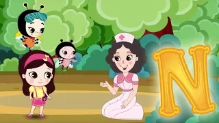 Letter N - Olive and the Rhyme Rescue Crew | Learn ABC | Sing Nursery Songs