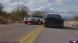 Финальный Отрывок, Chevrolet Corvette C3 vs Dodge M4S Turbo Interceptor (Дух Мщения)1986