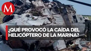 Tras captura de Caro Quintero, helicóptero de la Marina cayó por falta de combustible