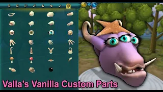 Spore Mod Release - Valla's Vanilla Style Parts