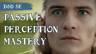 What Veteran Players Know about Passive Perception in D&D 5e 👀