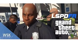 GTA V (Ride Along Video) Let's be Cops : City patrol with Dodge Charger