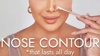 THE EASIEST NOSE CONTOUR THAT LASTS | NINA UBHI