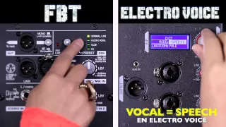 Cajas Amplificadas - FBT & Electro Voice