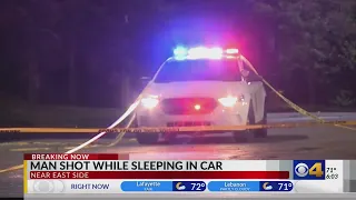 Indy homeless man shot while sleeping in van