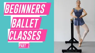 BALLET CLASSES for BEGINNERS (Part 1) | How To Do Simple Ballet Moves