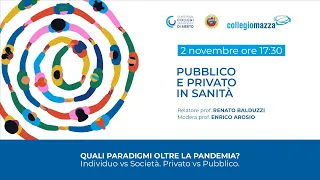 Pubblico e Privato in Sanità