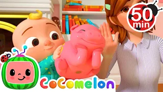 Piggy Bank Song 50 MIN LOOP | Karaoke Nursery Rhymes & Kids Songs - CoComelon