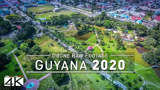 【4K】Drone RAW Footage | This is GUYANA 2020 | Georgetown | UltraHD Stock Video