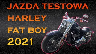 Pierwsze wrażenia i jazda testowa Harley-Davidson Fat Boy 2021