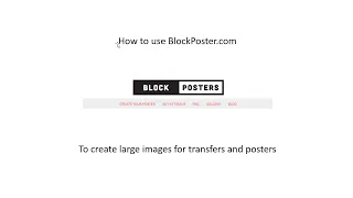 How to use BlockPoster